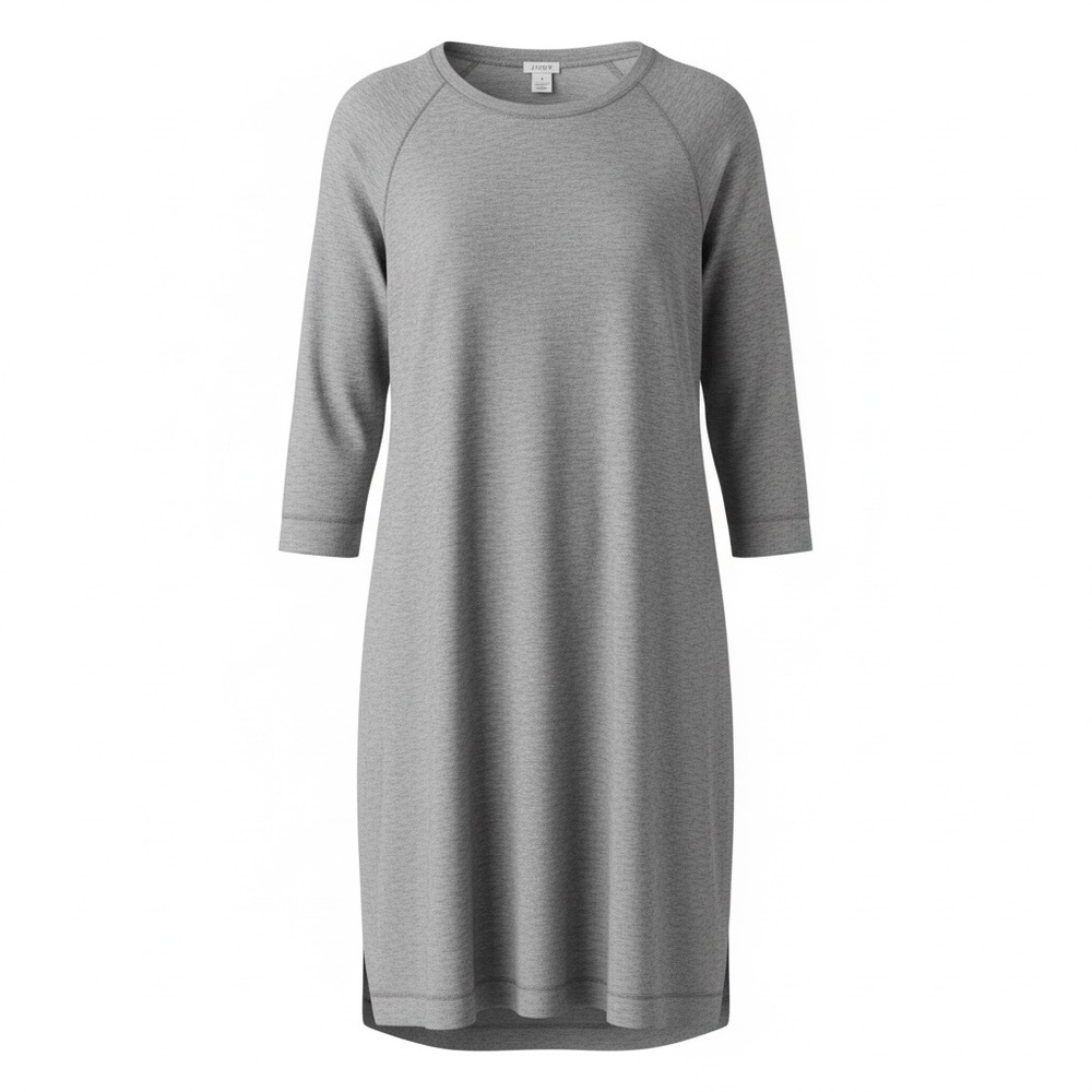 J. Crew Grey Long Sleeve Dress